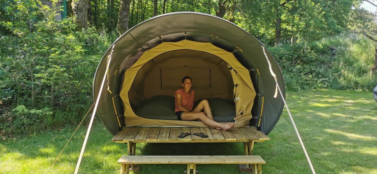 camping de la chagnée Saint-Aubin-le-Cloud Exterior foto