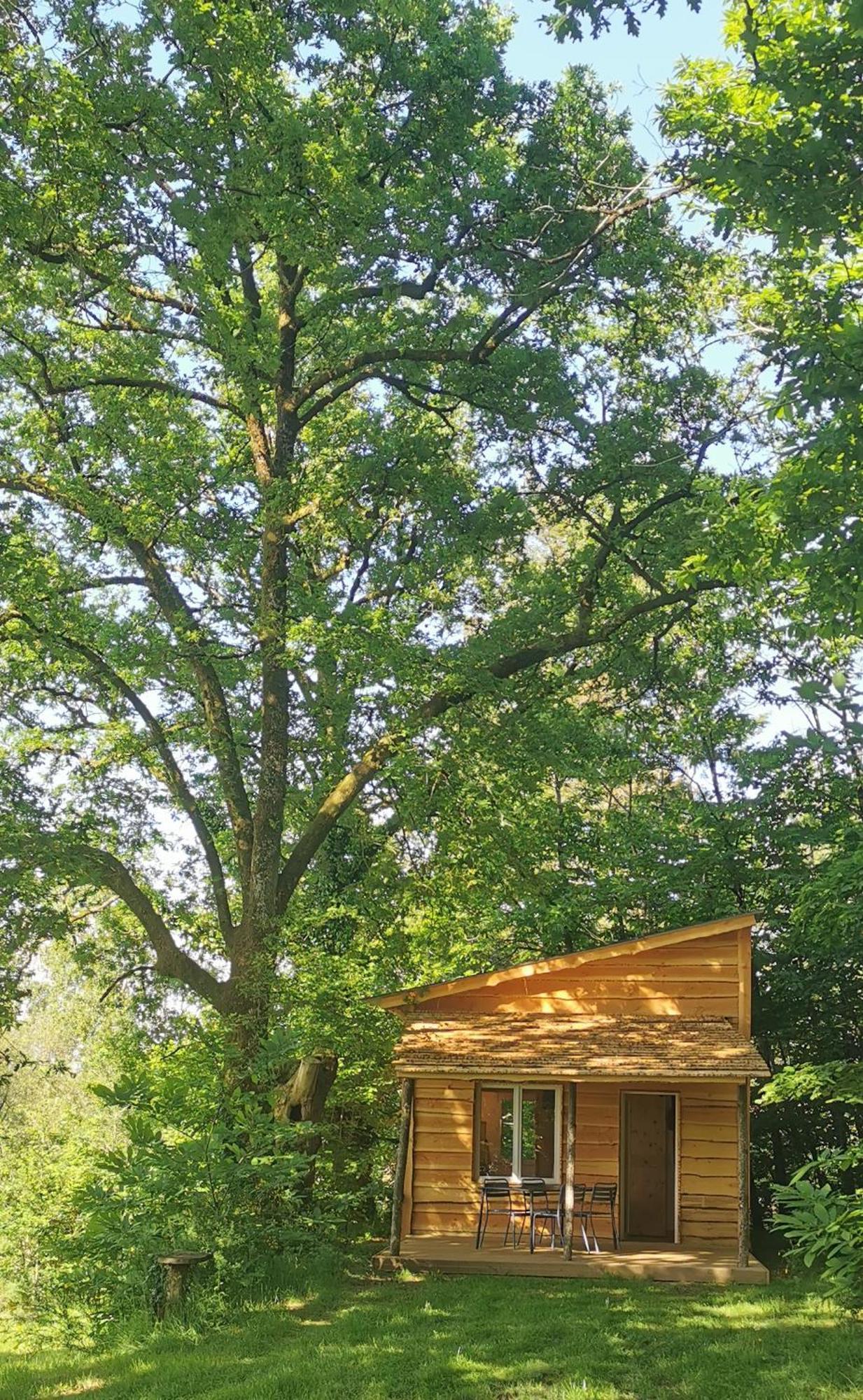 camping de la chagnée Saint-Aubin-le-Cloud Exterior foto